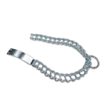 MINUTEX COLLARE CANE METALLO GRANDE 45CM