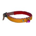 PET COLLARE GATTI CUOIO FELP. S/BORCHIEMM.12X300 ART.25-12-