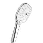 DOCCETTA MAURER 3 FUNZIONI Ø120MM "SABRY AQUA" C/PULSANTE CROMATA