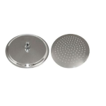AMBROSIANA DOCCETTA GIUNTO ORIENTABILE TONDA 200MM ACCIAIO INOX