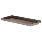 BAMA SOTTOVASO FIORIERA EFFETTO LEGNO CM 75X33,5X4,5H CAPPUCCINO