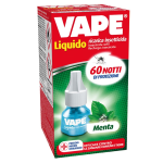 VAPE INSETTICIDA RICARICA LIQUIDA ANTIZANZARE GERANIO 60 NOT