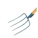 FORCA PER FIENO 4 DENTI CON MANICO PAPILLON