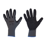 GUANTI LAVORO NITRILE "NITROFIT" TG. 9" MAURER DORSO NYLON - CF. CAVALI