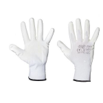 GUANTI NYLON PALMO POLIURET.BIANCO TG. 7S APPENDIBILE
