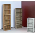 LIBRERIA SCAFFALE LINEA READY 40 X 29 X 132H VARI COLORI