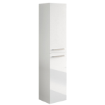 COLONA PENSILE MOBILE DA ARREDO BAGNO MODELLO 'ARUBA' CM 30X25X150H COLORE BIANCO