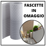 STRISCE FRANGIVISTA FRANGIVENTO PVC PANNELLO BALCONI RINGHIERE RECINZIONI MISURA 90X300 CM