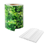 TELO FRANGIVISTA BALCONE OCCHIELLATO PROTEZIONE COPERTURA RINGHIERA O STRISCE PVC