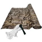 TELO FRANGIVISTA BALCONE OCCHIELLATO PROTEZIONE COPERTURA RINGHIERA O STRISCE PVC
