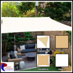VELA TELO OMBREGGIANTE TENDA DA SOLE BIANCA BEIGE PER CAMPEGGIO VERANDA GIARDINO